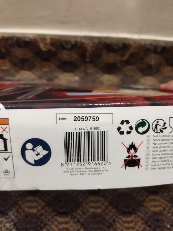 Imported Barbecue Camping Grill Charcoal BBQ Fire Pit Portable Outdoor